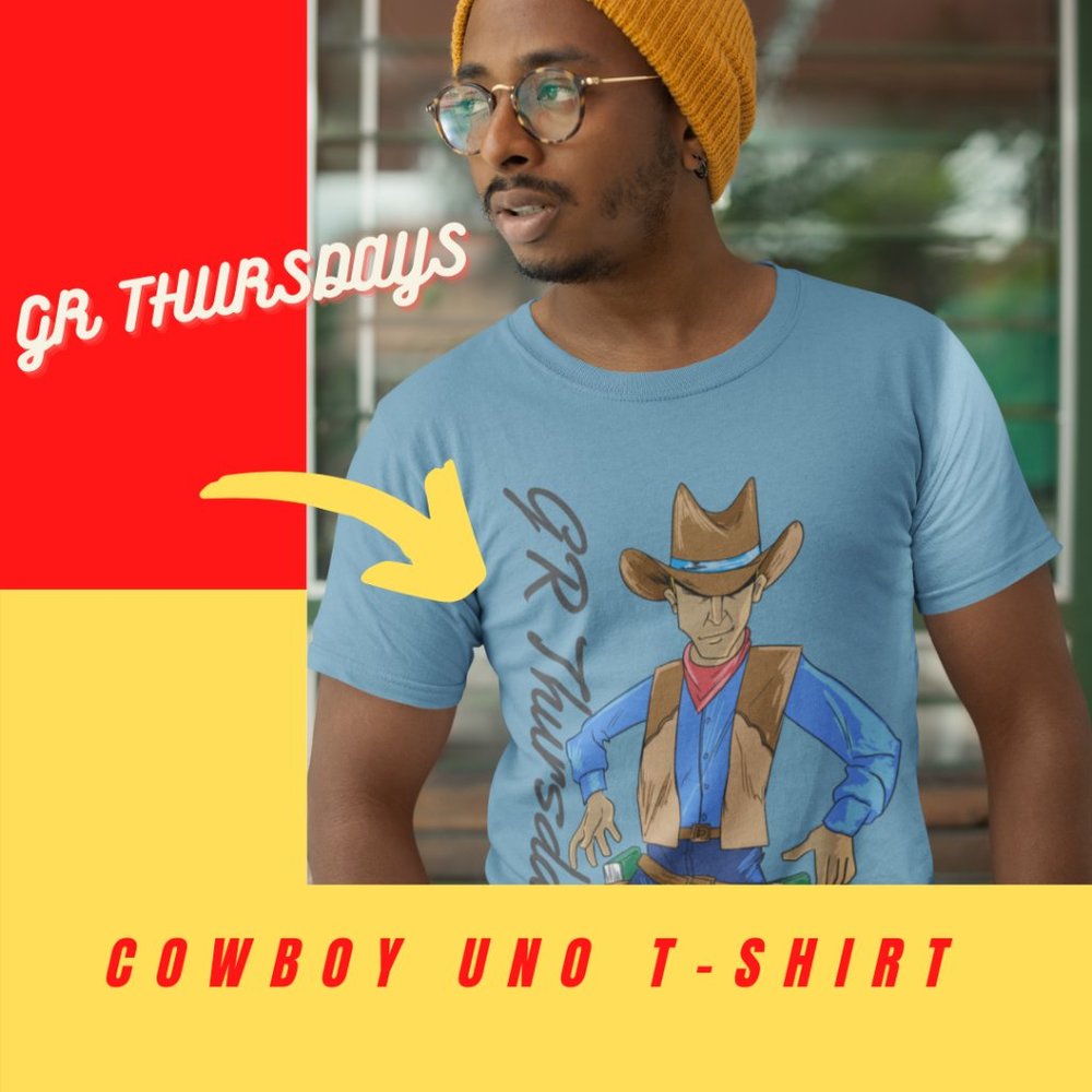Cowboy Uno Exquisite Premium Streetwear T-shirt